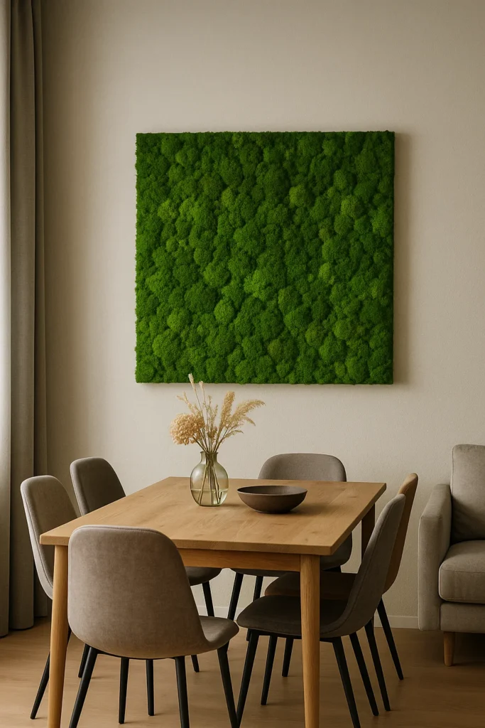 moswand woonkamer