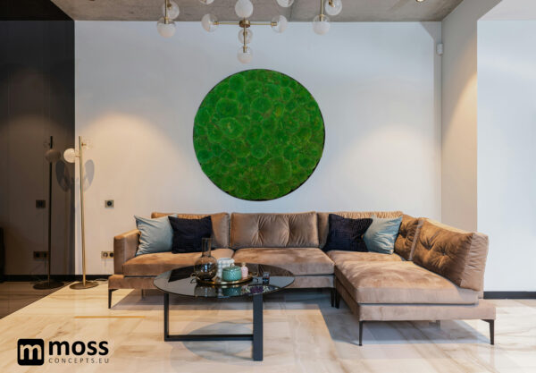 Bolmos schilderij JADE METAL 120cm. - Afbeelding 3