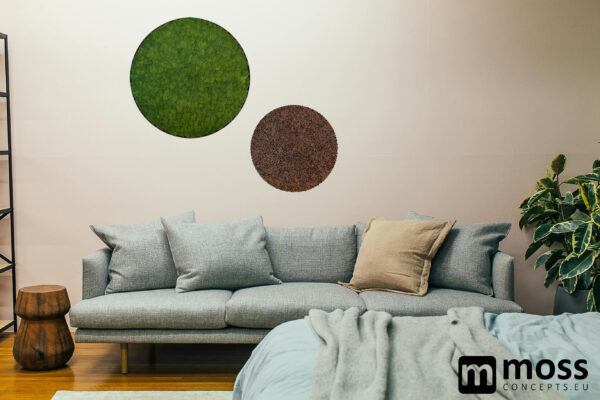 Mosschilderij FAY METAL 60cm. - Afbeelding 4