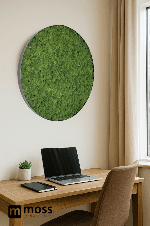 Mosschilderij FAY METAL 60cm. - Afbeelding 5
